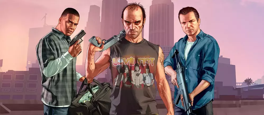 Test: ugani GTA igro iz posnetka zaslona